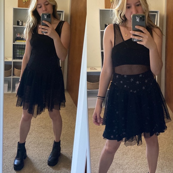 Unif wide mesh dress - Picture 3 of 4